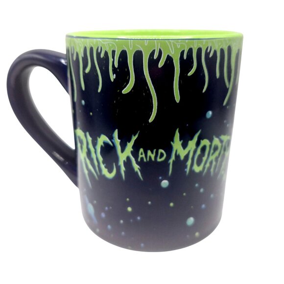 Rick & Morty In Spaceship 14 Oz Ceramic Mug - Picture 2 of 6